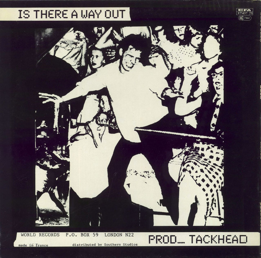 Tackhead Mind At The End Of The Tether French 12" vinyl single (12 inch record / Maxi-single)