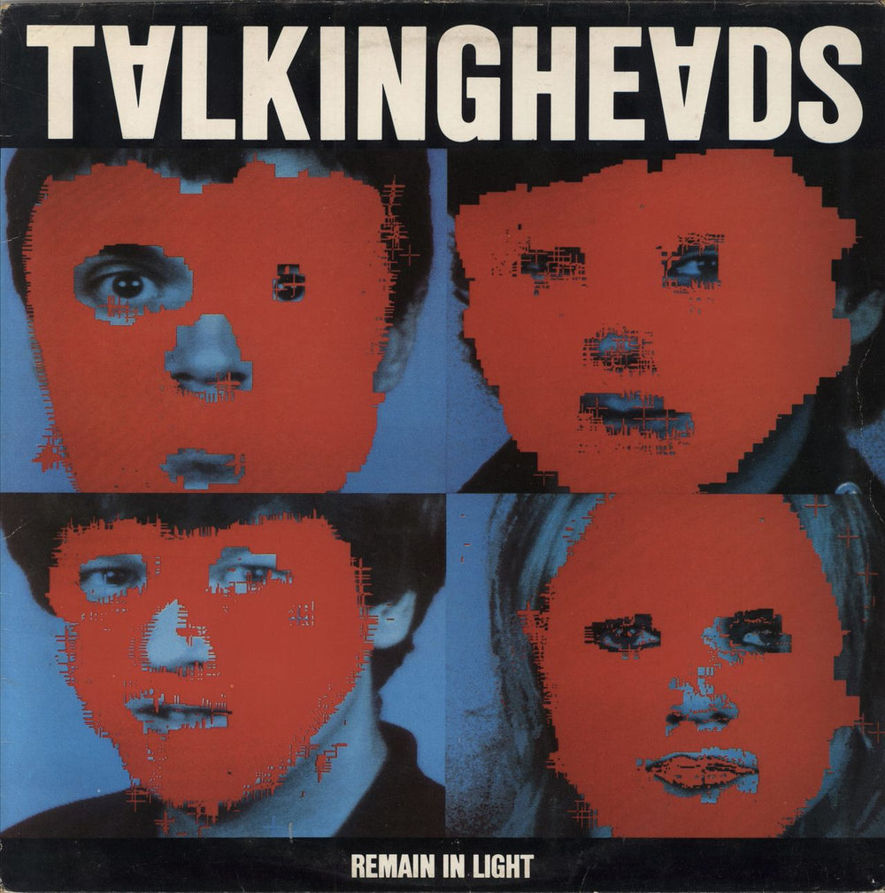 Talking Heads Remain In Light - 1st - VG + Inner & Insert UK vinyl LP album (LP record) SRK6095