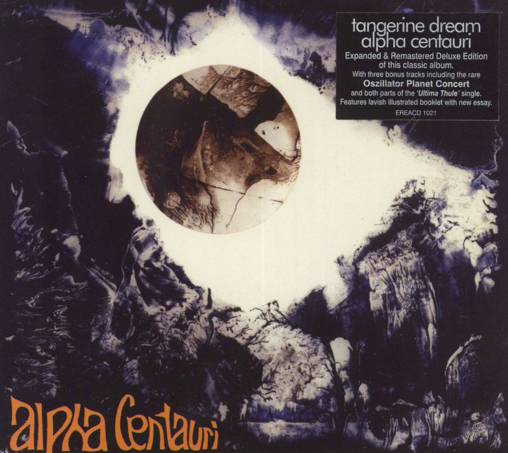 Tangerine Dream Alpha Centauri US CD album (CDLP) EREACD1021