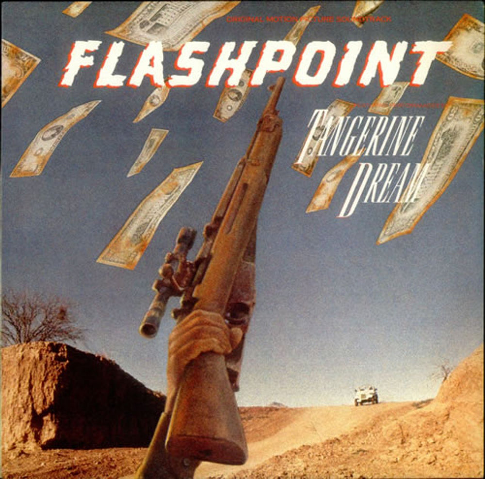 Tangerine Dream Flashpoint Dutch vinyl LP album (LP record) 1A0642402381
