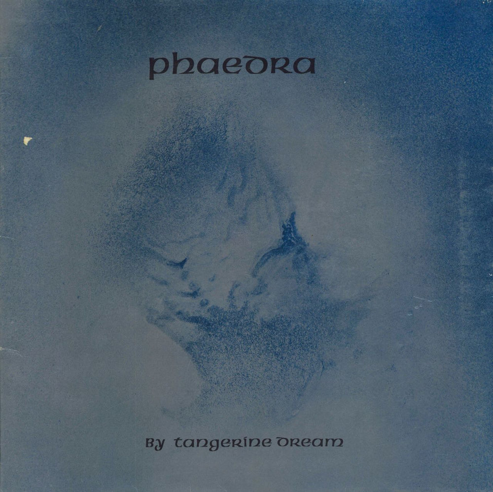 Tangerine Dream Phaedra UK vinyl LP album (LP record) OVED25