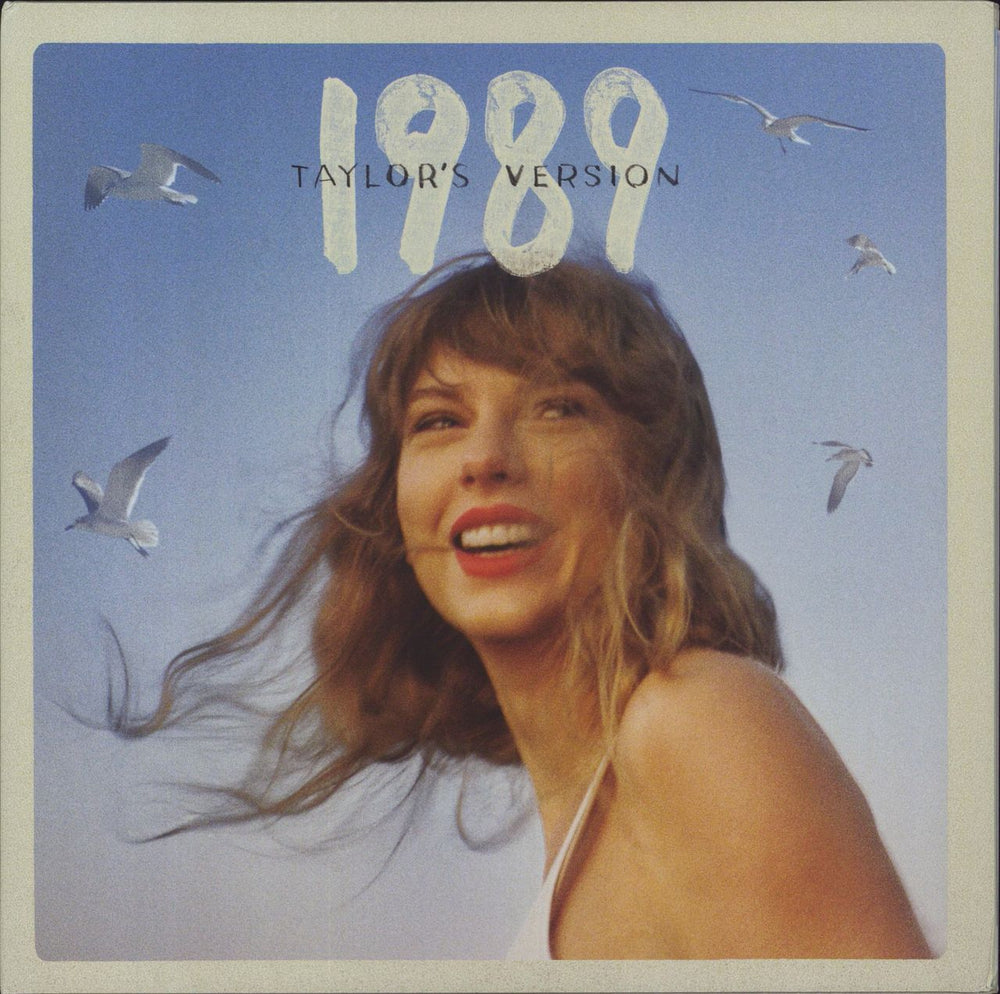 Taylor Swift 1989 (Taylor's Version) - Tangerine Vinyl UK 2-LP vinyl record set (Double LP Album) 0245554218