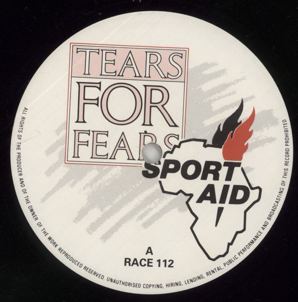 Tears For Fears Everybody Wants To Run The World UK 12" vinyl single (12 inch record / Maxi-single) TFF12EV31650