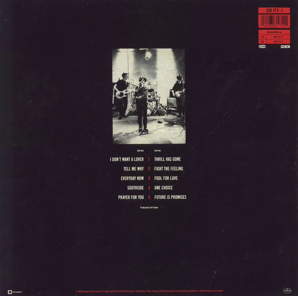 Texas Southside UK vinyl LP album (LP record) 042283817111