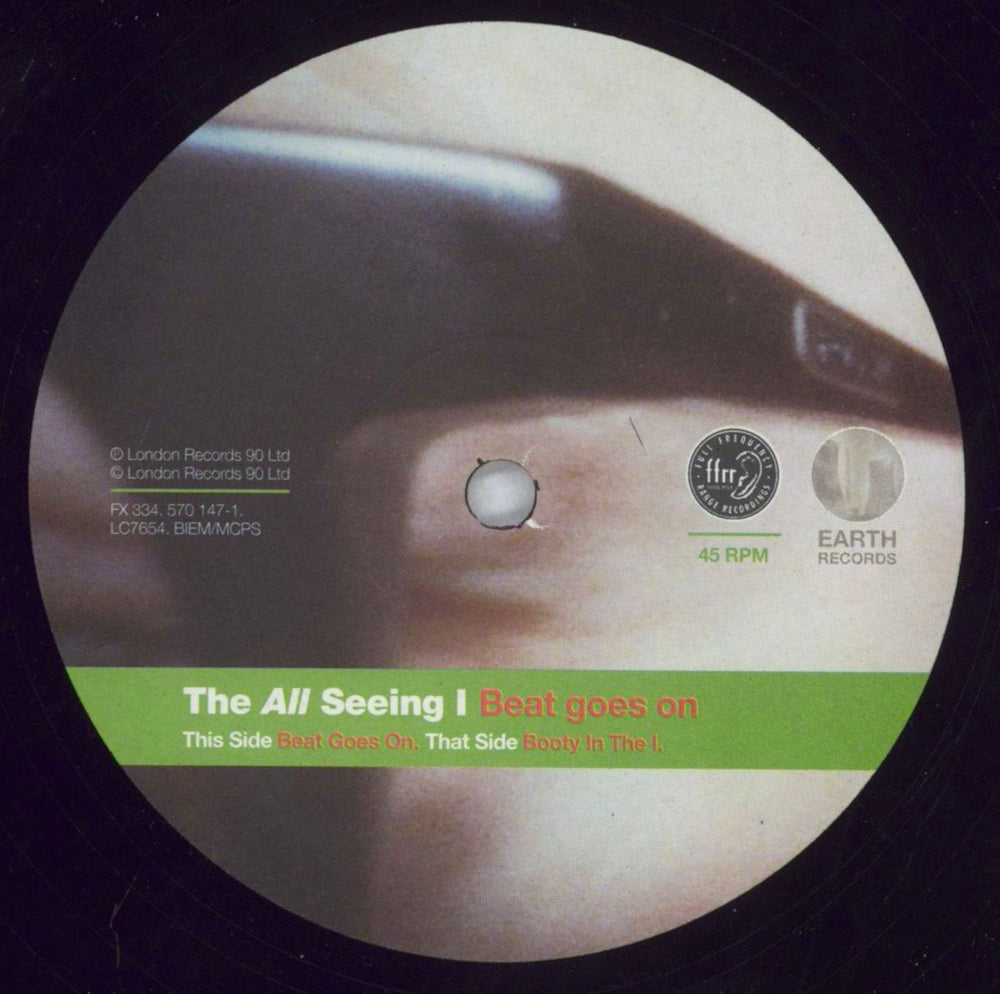 The All Seeing I Beat Goes On UK 12" vinyl single (12 inch record / Maxi-single) ASG12BE826968