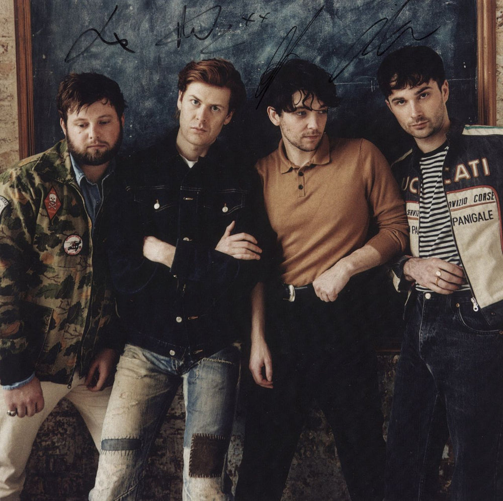 The Amazons How Will I Know If Heaven Will Find Me? - Clear Vinyl - Autographed Print UK vinyl LP album (LP record)