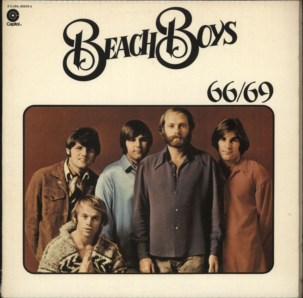 The Beach Boys Beach Boys 66/69 French 2-LP vinyl record set (Double LP Album) 2C.184.82293/4