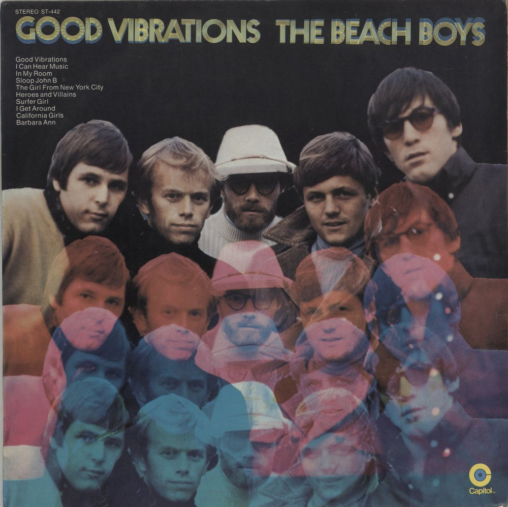 The Beach Boys Good Vibrations Hong Kong vinyl LP album (LP record) ST-442