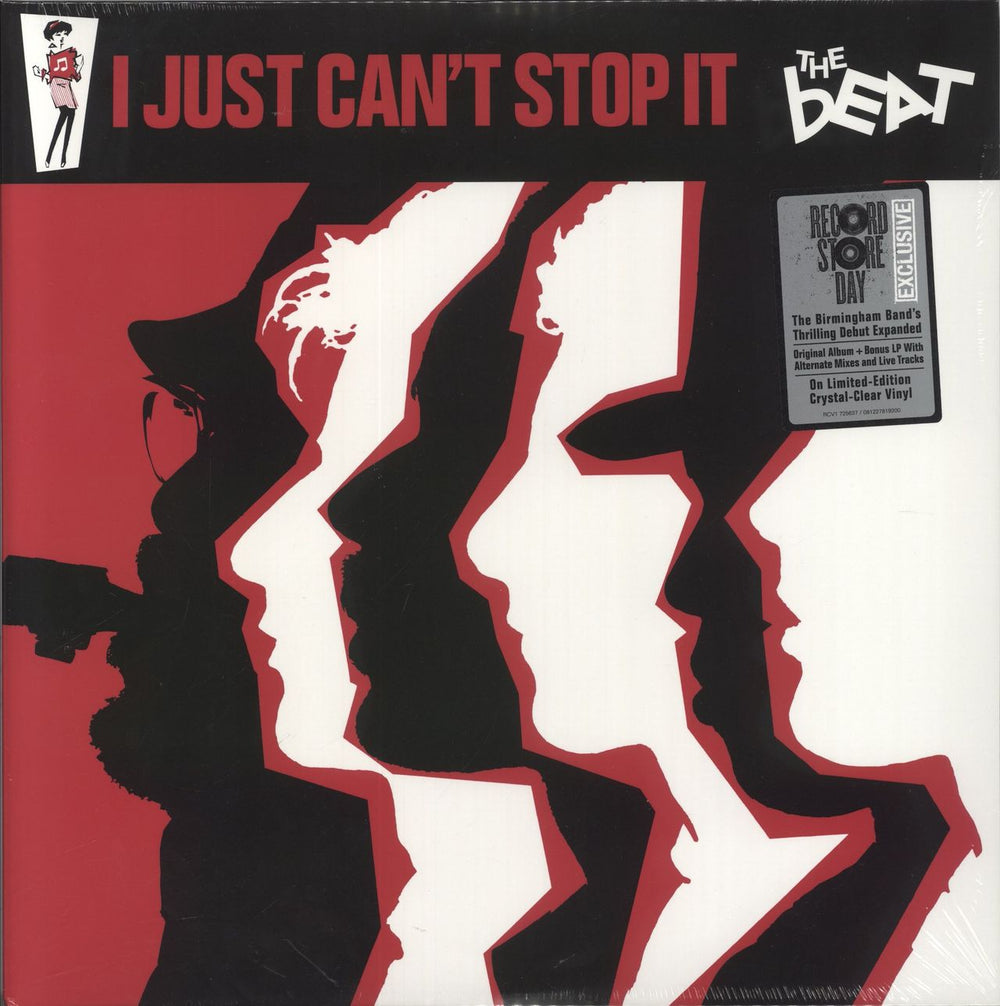 The Beat I Just Can't Stop It - RSD BF23 - Clear Vinyl - Sealed UK 2-LP vinyl record set (Double LP Album) RCV1725637 / 081227819200