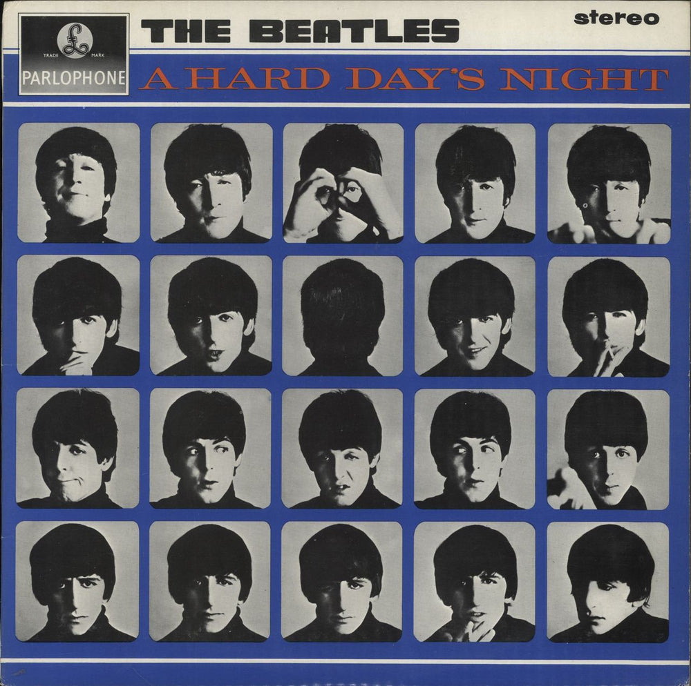 The Beatles A Hard Day's Night - 1 Box - EX Singapore vinyl LP album (LP record) PCS3058