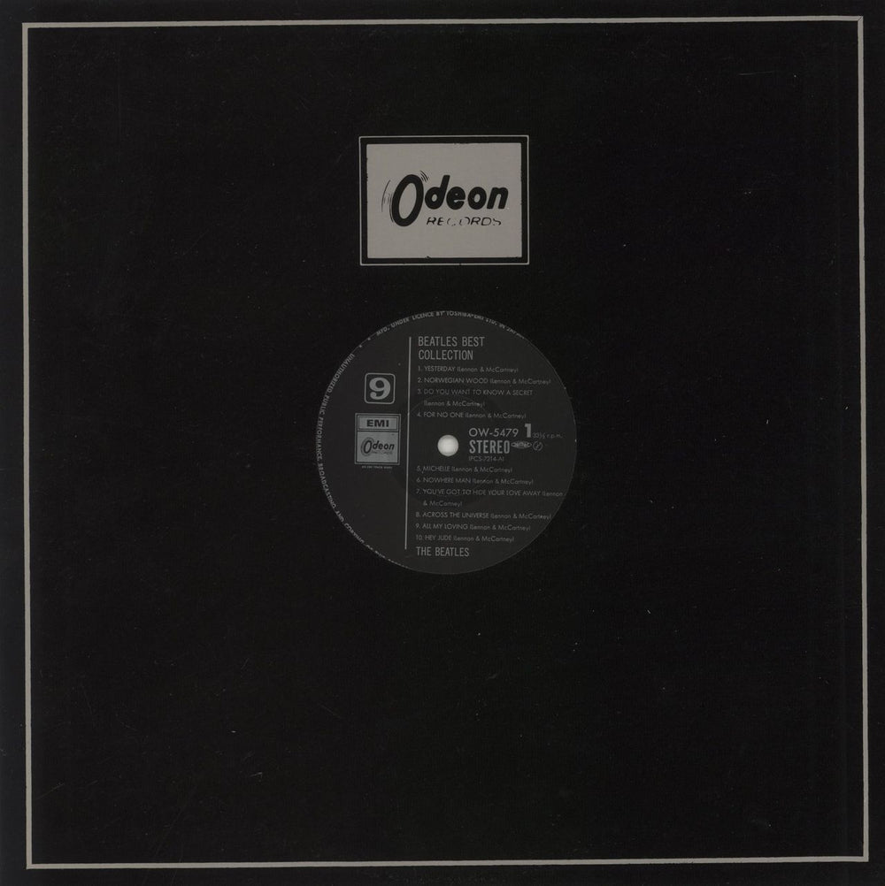 The Beatles Beatles Best Collection + Coaster Japanese vinyl LP album (LP record) OW-5479