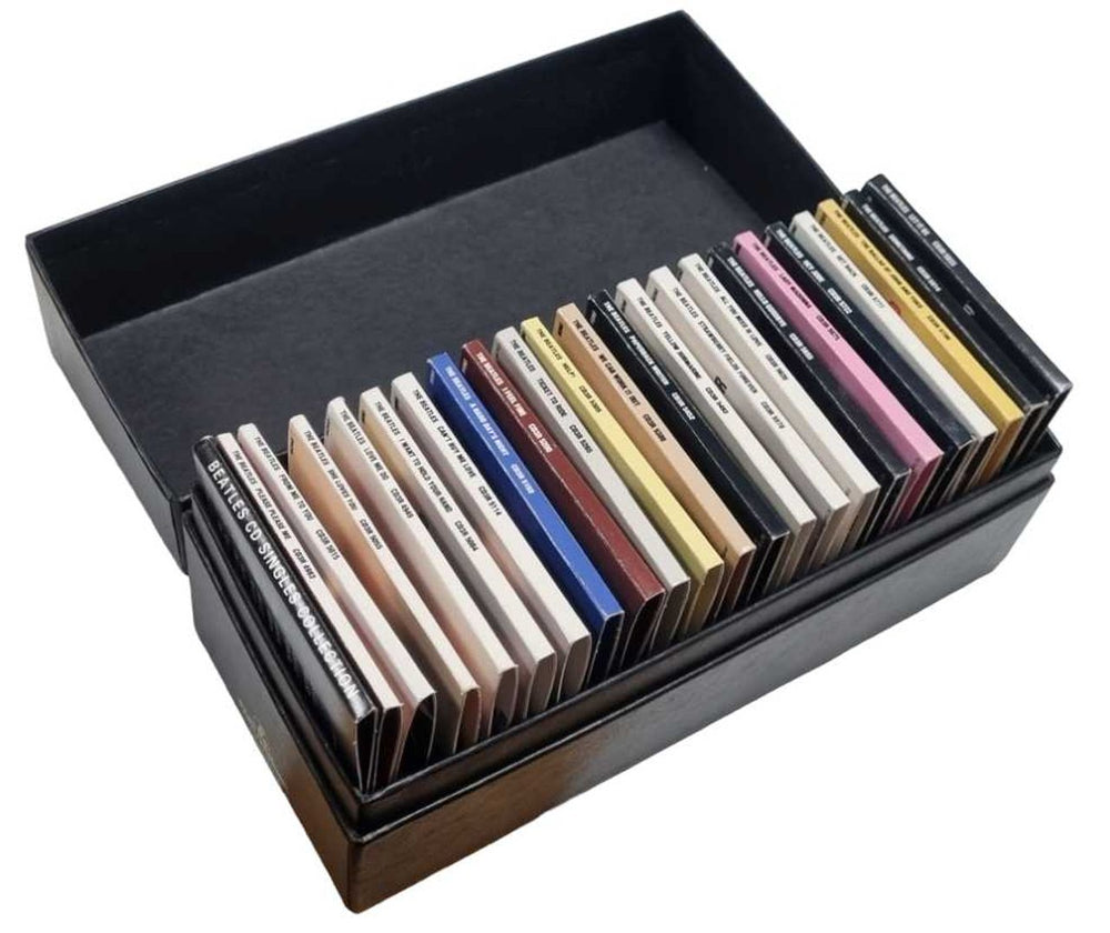 The Beatles CD Singles Collection - EX + Insert UK CD Single Box Set BTLCXCD680936