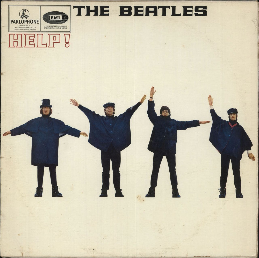 The Beatles Help! - Two Box - Gram - VG UK vinyl LP album (LP record) PCS3071