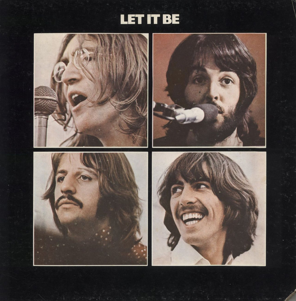 The Beatles Let It Be - 1st - VG US vinyl LP album (LP record) AR34001