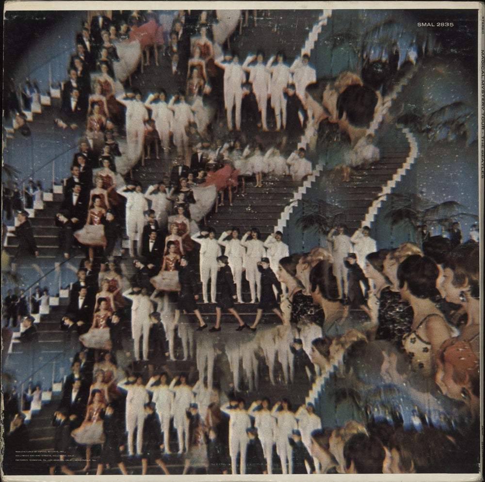 The Beatles Magical Mystery Tour - 1st VG US vinyl LP album (LP record)