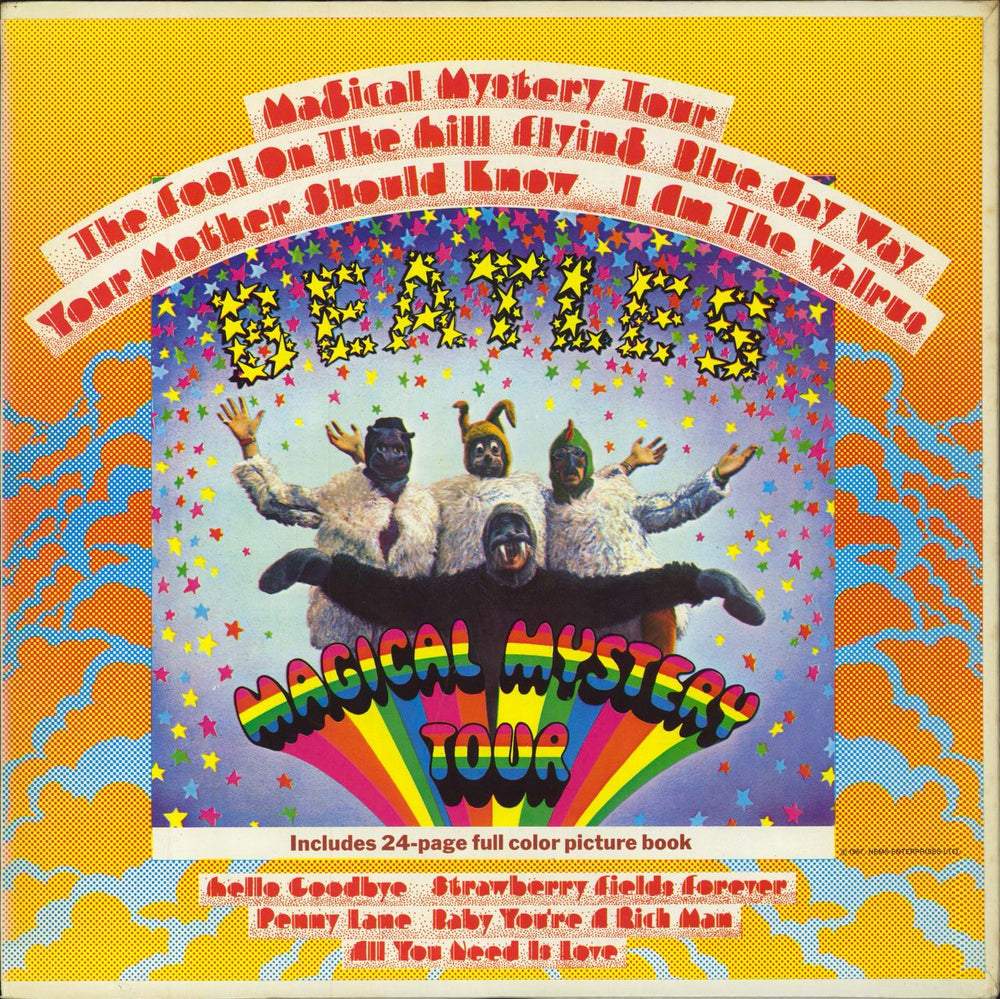 The Beatles Magical Mystery Tour - Apple US vinyl LP album (LP record) SMAL2835