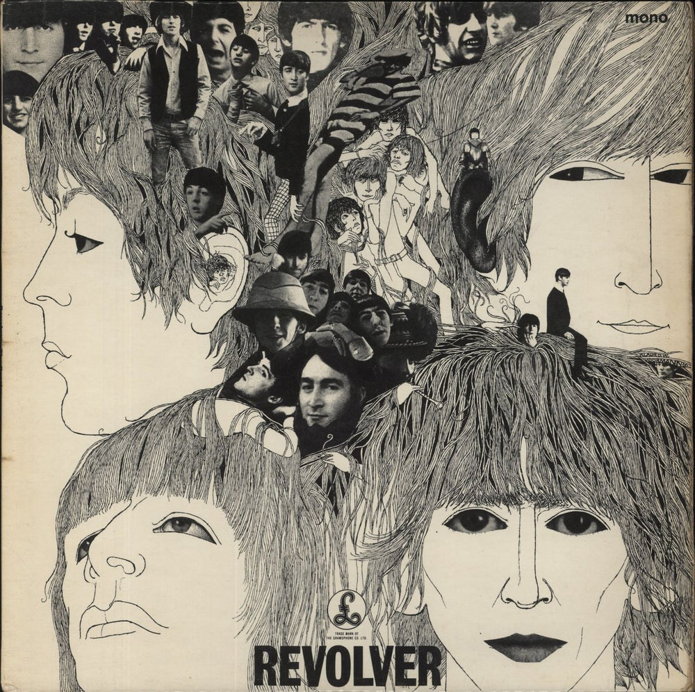 The Beatles Revolver - 1st - Mix 11 - VG UK vinyl LP album (LP record) PMC7009