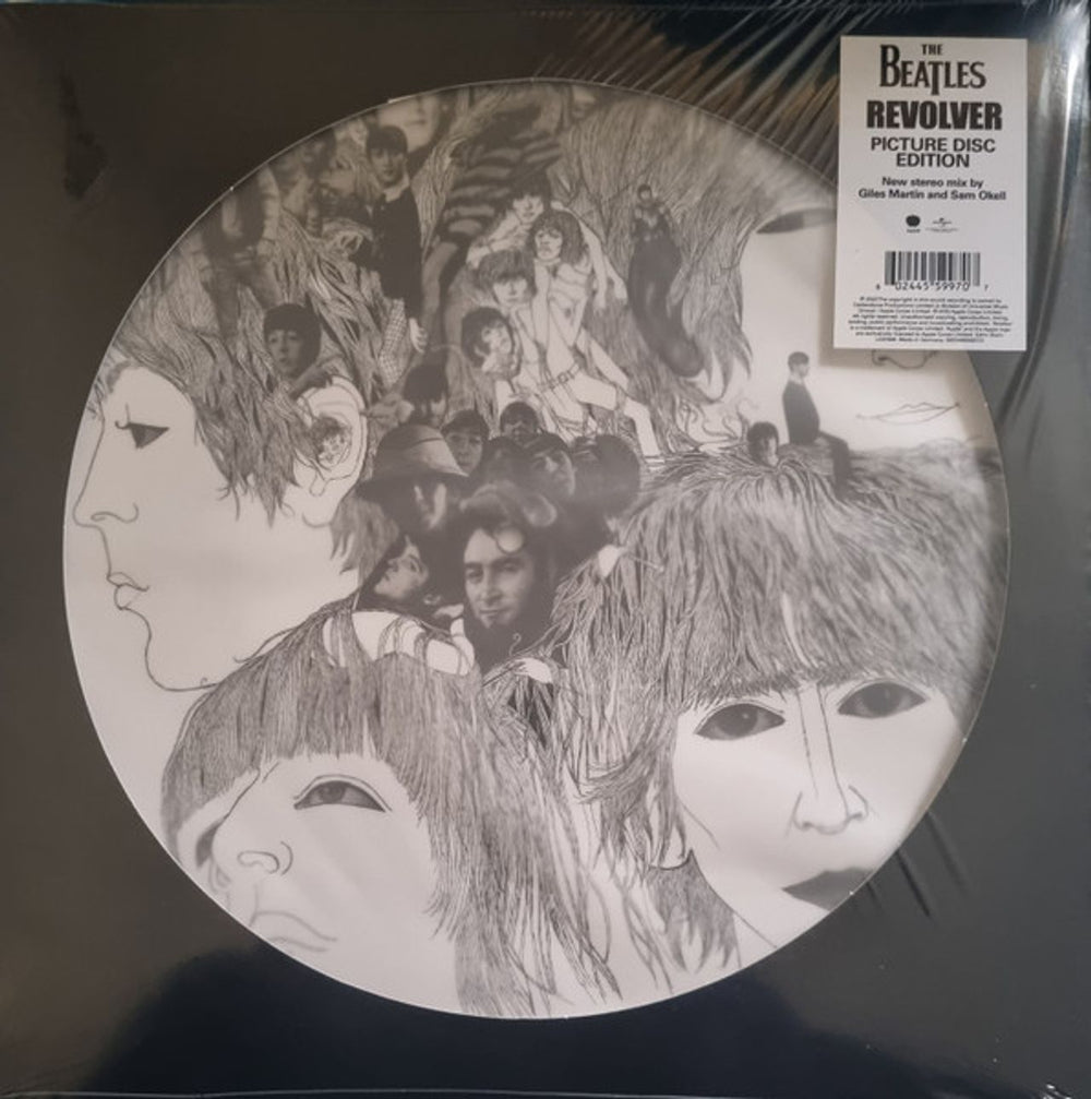 The Beatles Revolver - Picture Disc Edition - Sealed UK picture disc LP (vinyl picture disc album) BTLPDRE801805