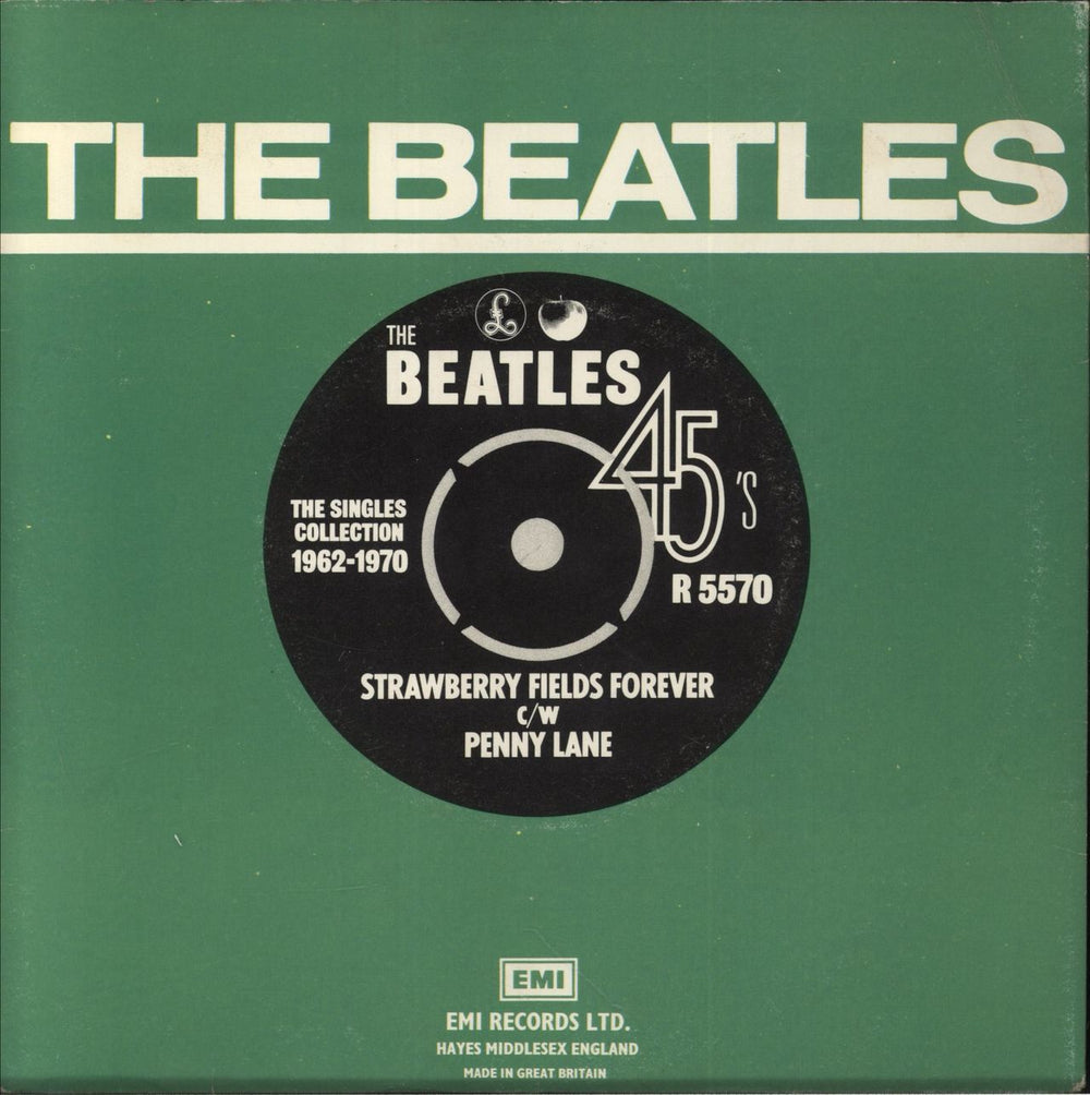 The Beatles Strawberry Fields Forever - 1976 UK 7" vinyl single (7 inch record / 45) R5570