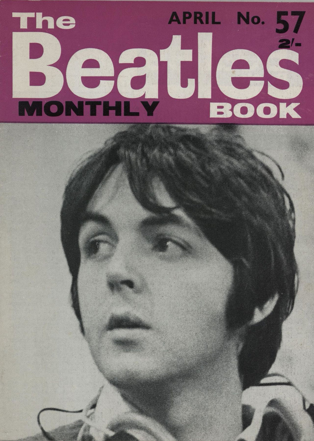 The Beatles The Beatles Book No. 57 UK magazine TBB NO. 57