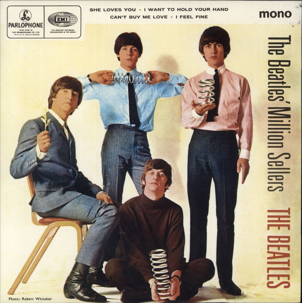 The Beatles The Beatles' Million Sellers EP - EMI Records - Glossy UK 7" vinyl single (7 inch record / 45) GEP8946