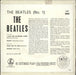 The Beatles The Beatles (No. 1) EP - 1st BuPr UK 7" vinyl single (7 inch record / 45)