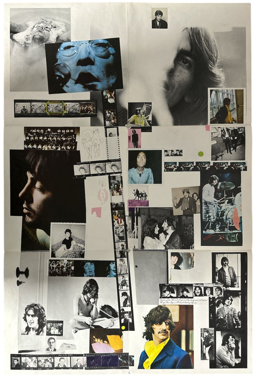 The Beatles The Beatles [White Album] - 1st <2500 - VG UK 2-LP vinyl record set (Double LP Album) 1968