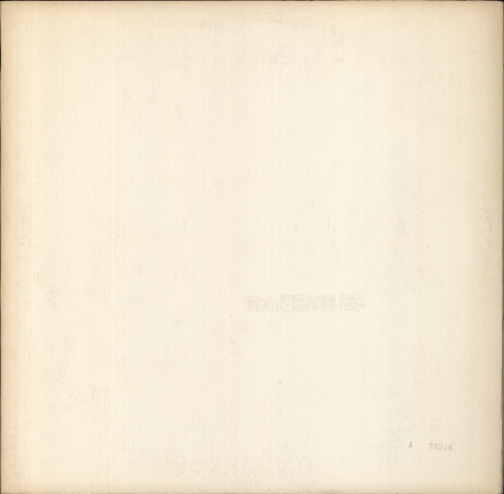 The Beatles The Beatles [White Album] 1st Press Australian 2-LP vinyl record set (Double LP Album) PCSO-7067-8