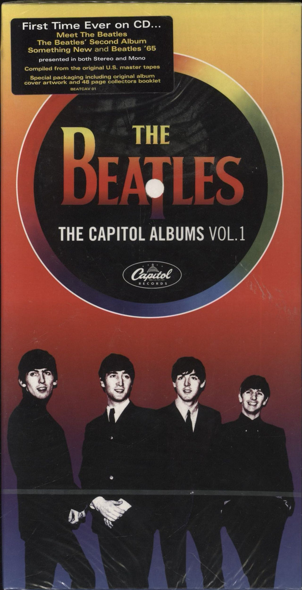 The Beatles The Capitol Albums Vol.1 - Sealed UK 4-CD album set 8753482