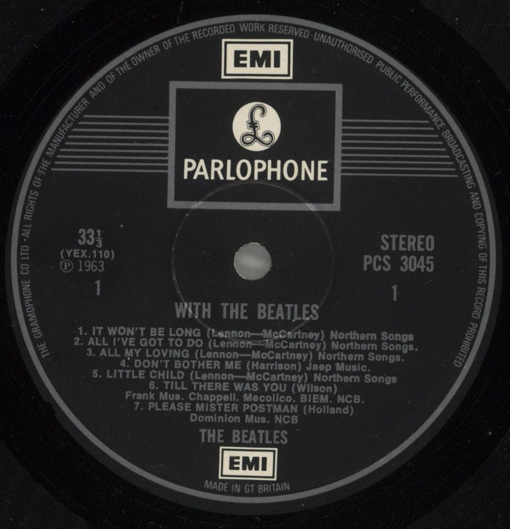 The Beatles With The Beatles - 2 Box - Gram - EX UK vinyl LP album (LP record) BTLLPWI880411