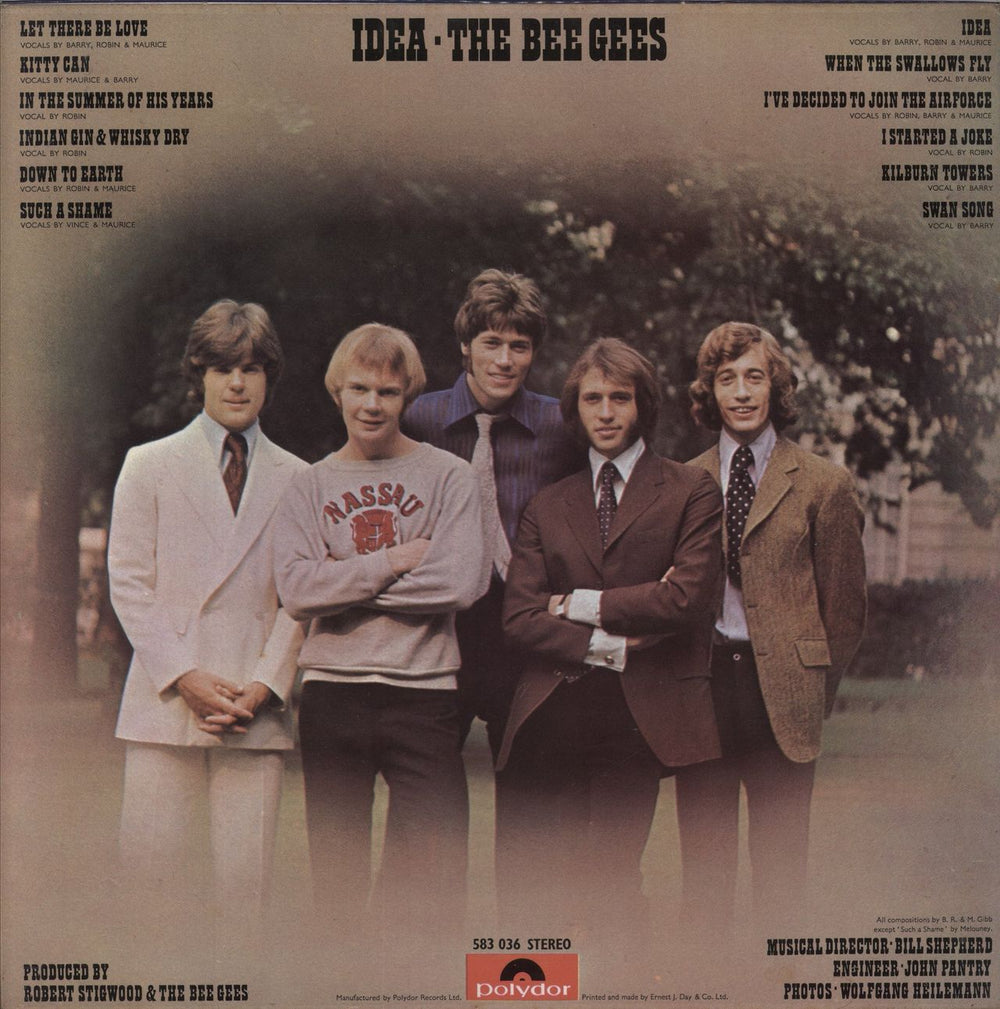 The Bee Gees Idea - 1st - NL Vinyl UK vinyl LP album (LP record)