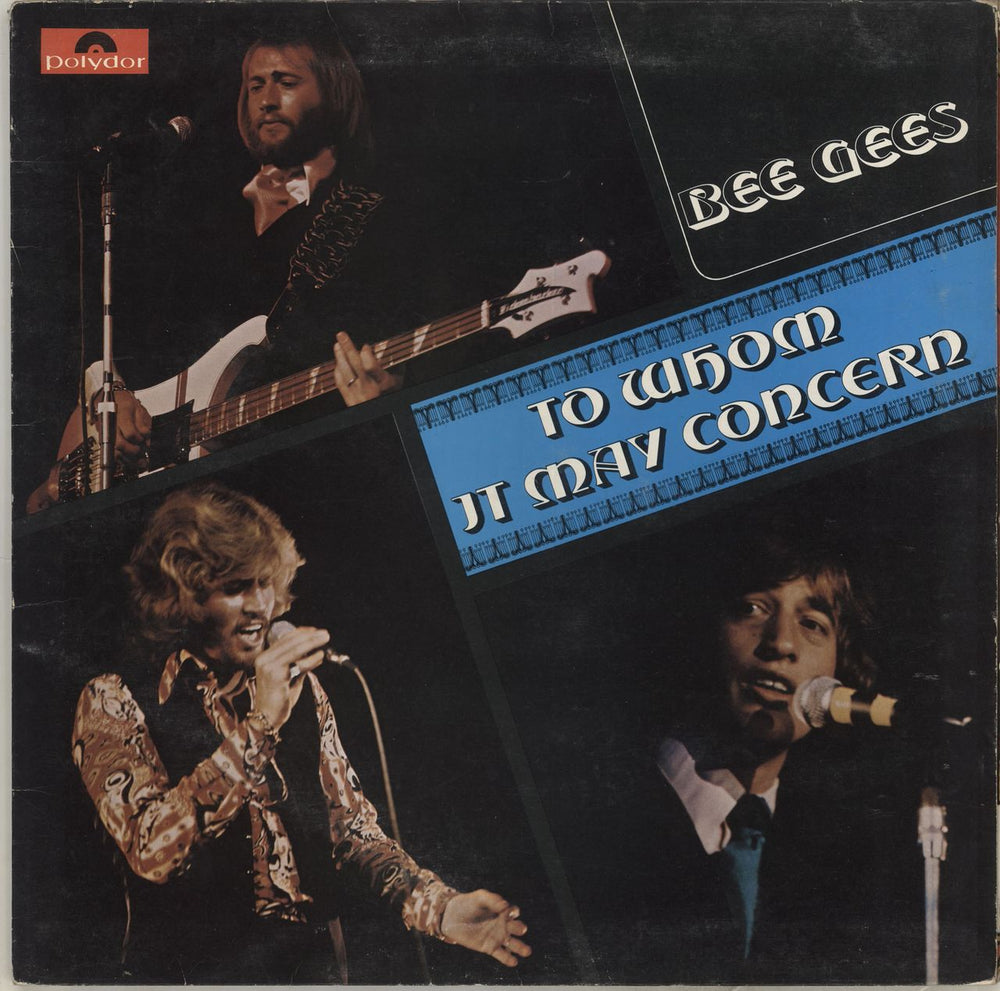 The Bee Gees To Whom It May Concern - Pop-Up Sleeve UK vinyl LP album (LP record) 2383139