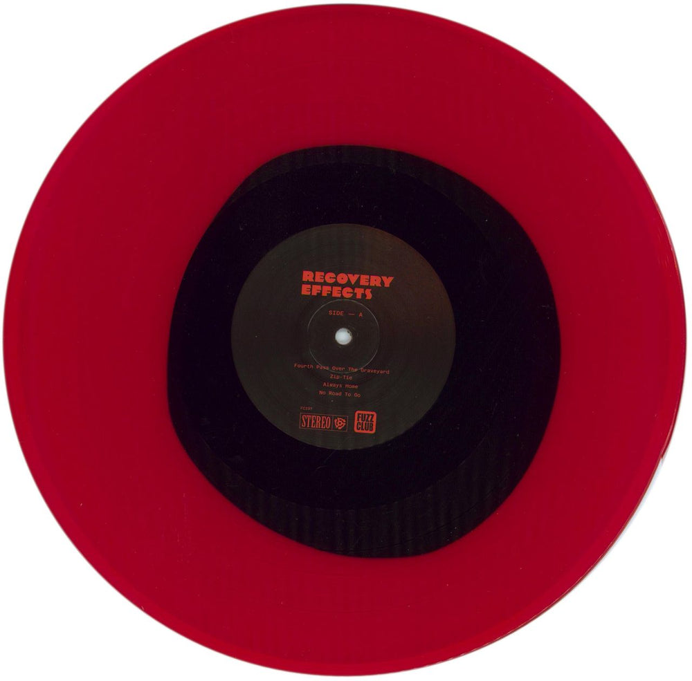 The Black Delta Movement  Recovery Effects - Black In Red Vinyl UK vinyl LP album (LP record) 85JLPRE872289