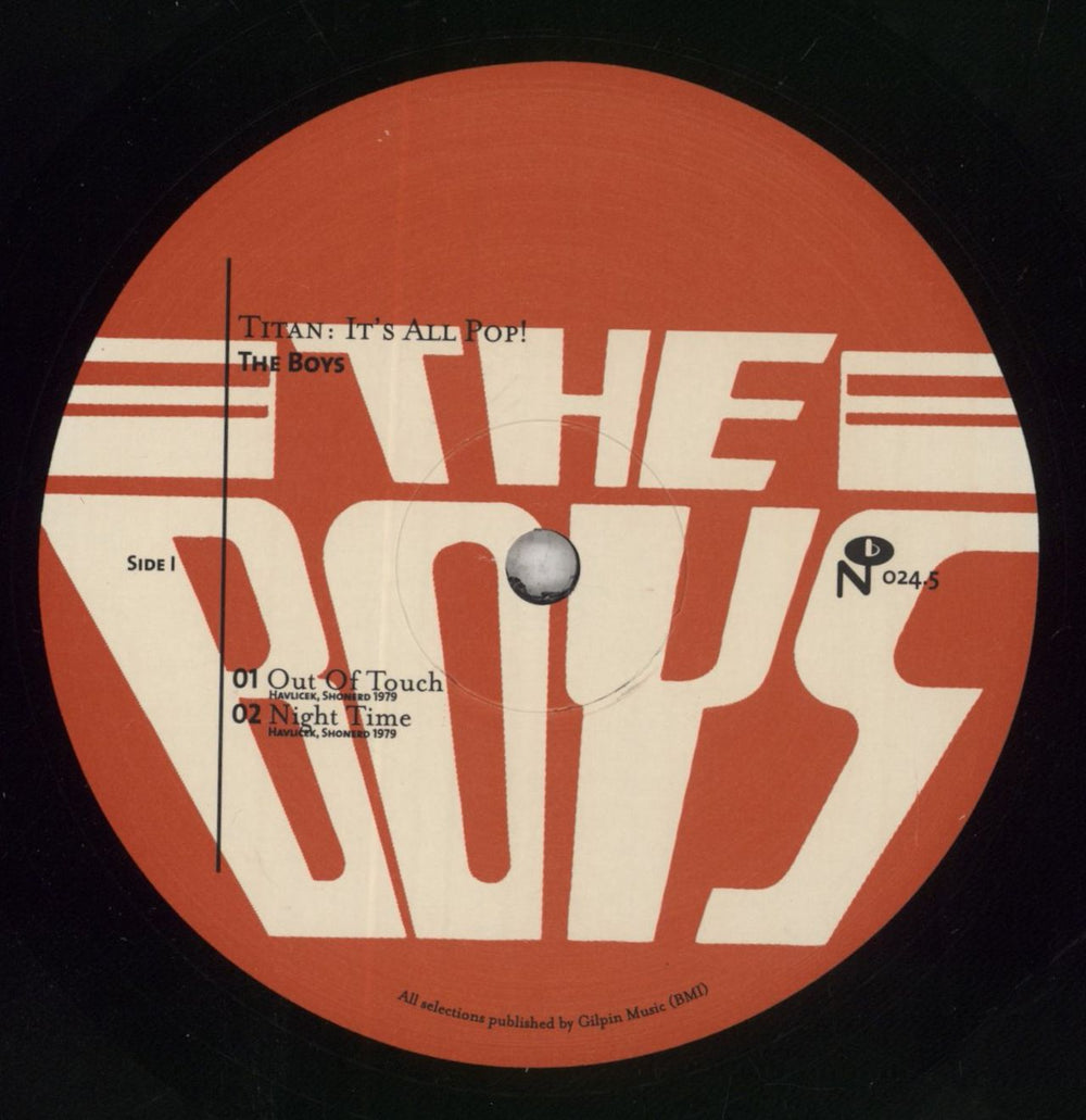 The Boys [Power Pop] Circuit Overload [The Living EP] US 10" vinyl single (10 inch record) 8LJ10CI854583