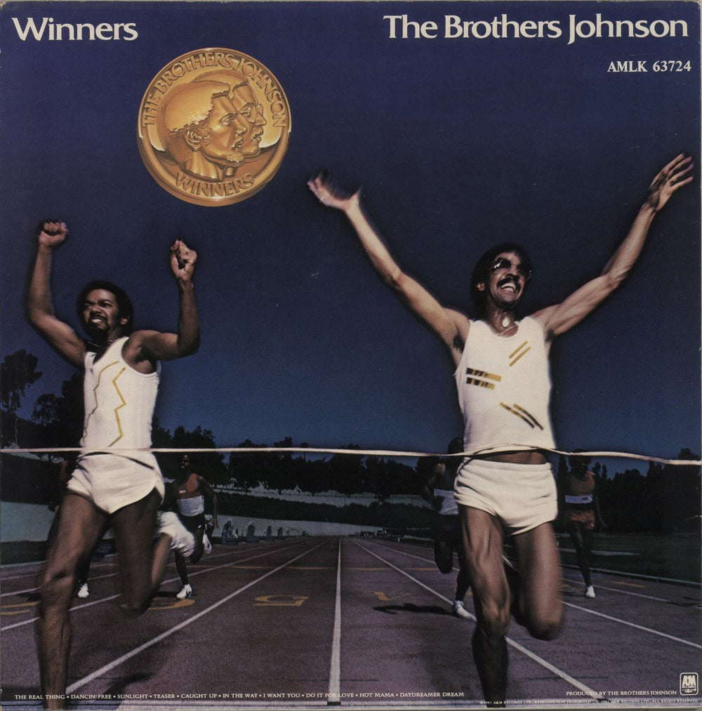 The Brothers Johnson Winners UK vinyl LP album (LP record)