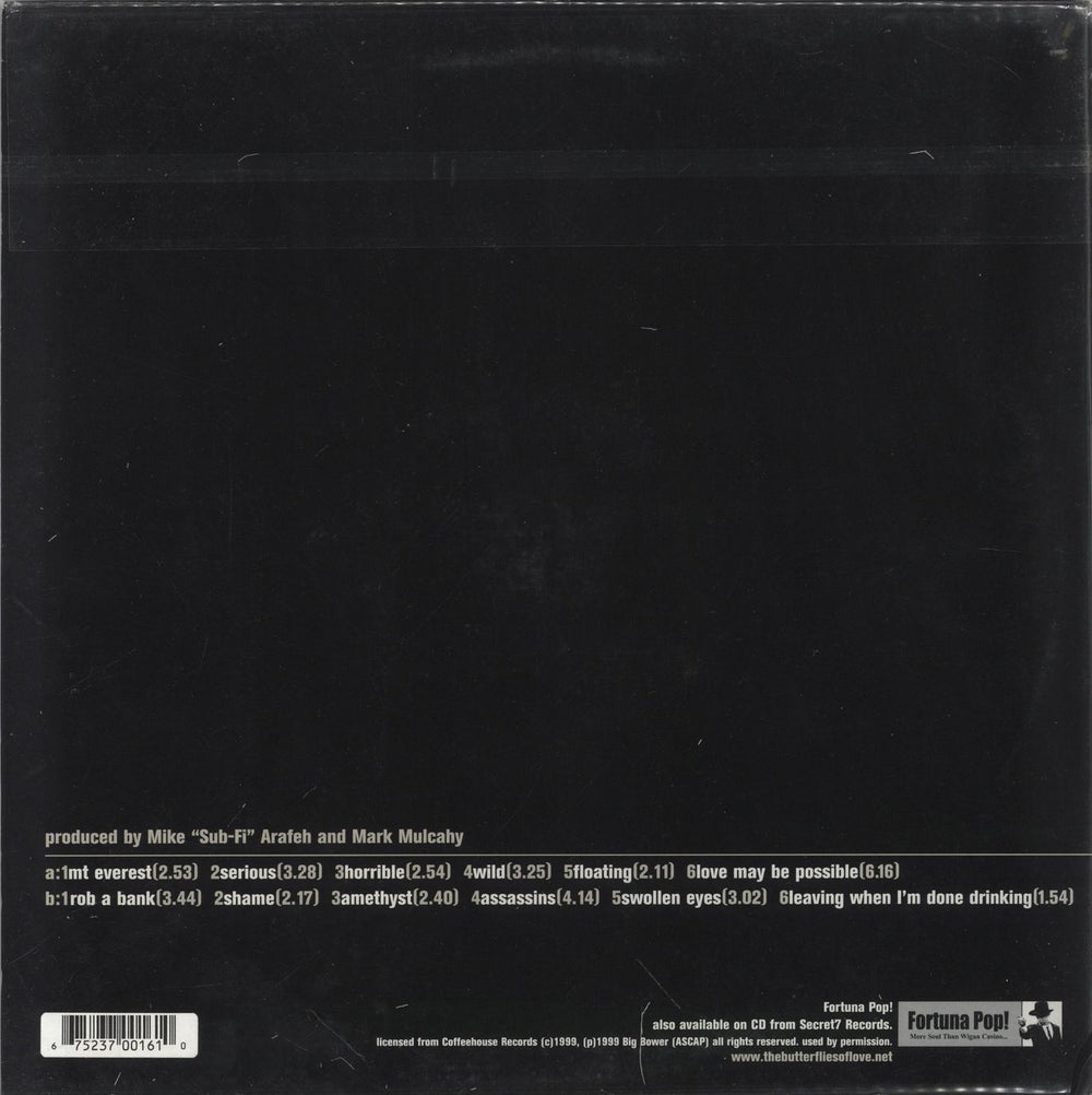 The Butterflies Of Love How To Know The Butterflies Of Love - White Vinyl UK vinyl LP album (LP record) 675237001610