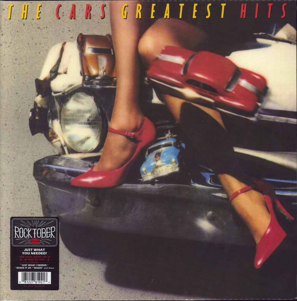 The Cars Greatest Hits - Red Vinyl - Sealed US vinyl LP album (LP record) RCV160464