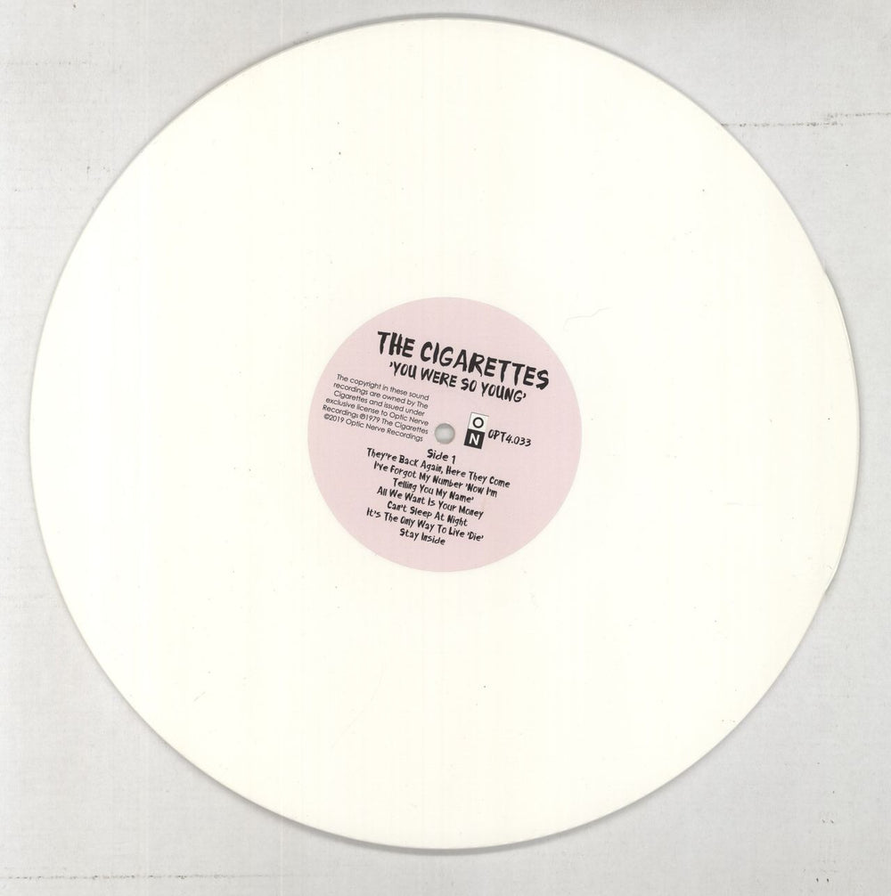 The Cigarettes You Were So Young UK 2-LP vinyl record set (Double LP Album) X1H2LYO859065