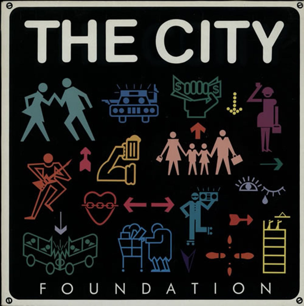 The City (80s) Foundation UK vinyl LP album (LP record) CHR1559