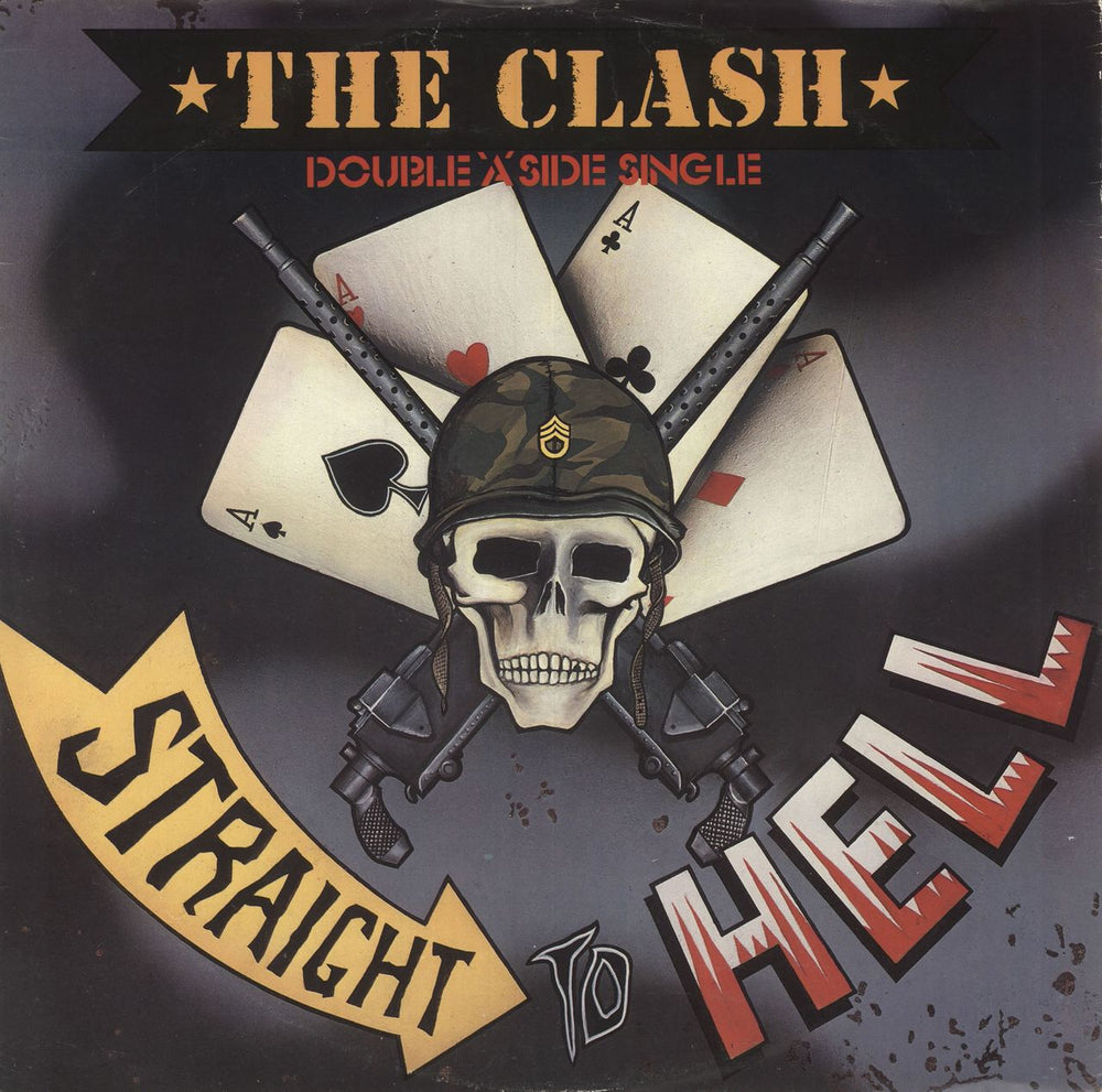 The Clash Should I Stay Or Should I Go/Straight To Hell - EX UK 12" vinyl single (12 inch record / Maxi-single) CBSA13-2646