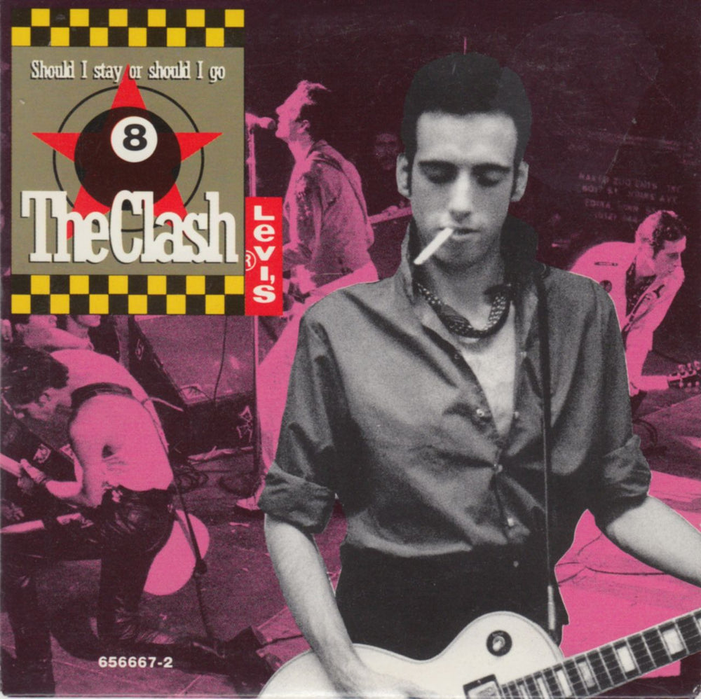 The Clash Should I Stay Or Should I Go UK CD single (CD5 / 5") 656667-2