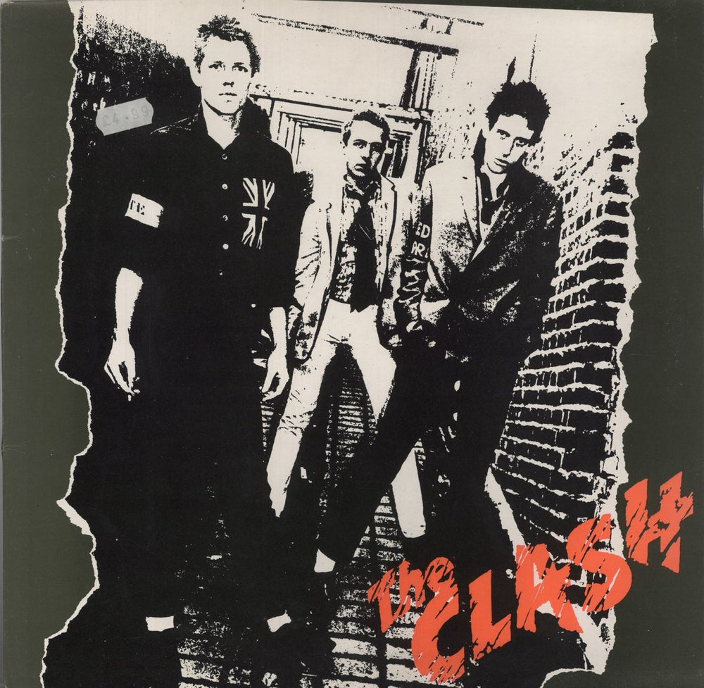 The Clash The Clash - 1st - EX UK vinyl LP album (LP record) 82000