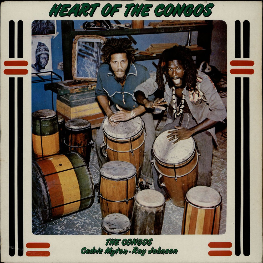 The Congos Heart Of The Congos - EX UK vinyl LP album (LP record) BEAT2