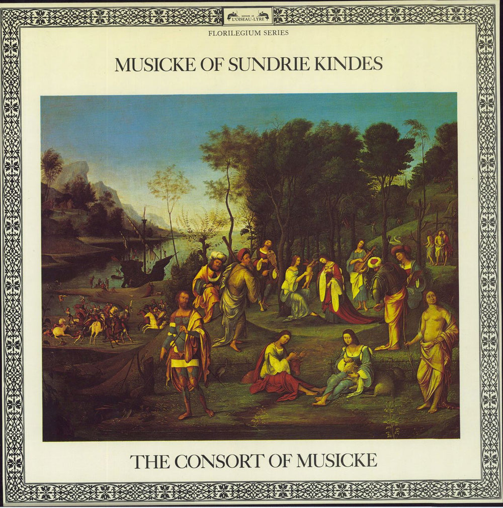 The Consort Of Musicke Musicke Of Sundrie Kindes - Test Pressing UK vinyl LP album (LP record) 12BB206