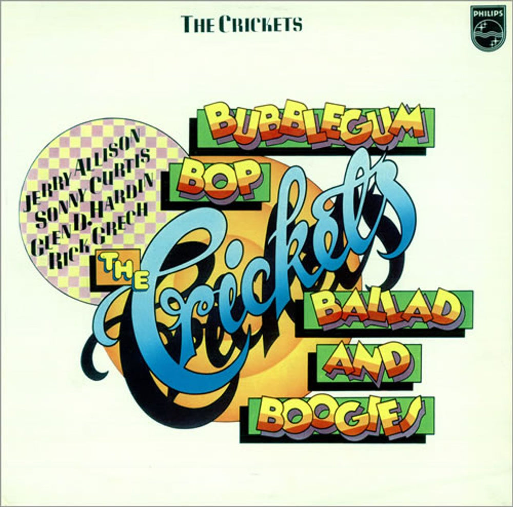 The Crickets Bubblegum, Bop, Ballads & Boogies UK vinyl LP album (LP record) 6308149