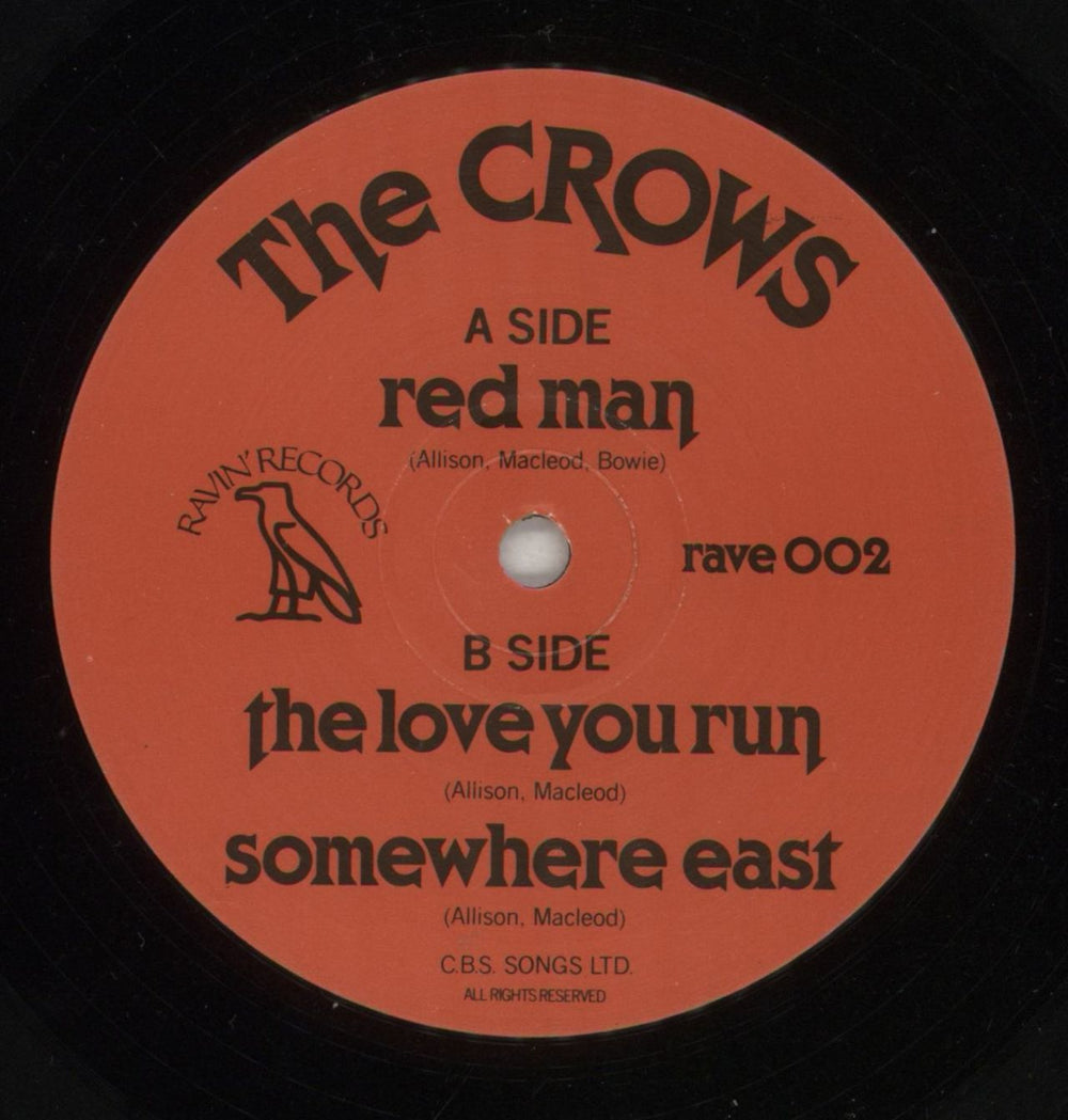 The Crows (Indie) Redman UK 12" vinyl single (12 inch record / Maxi-single) S8U12RE502136