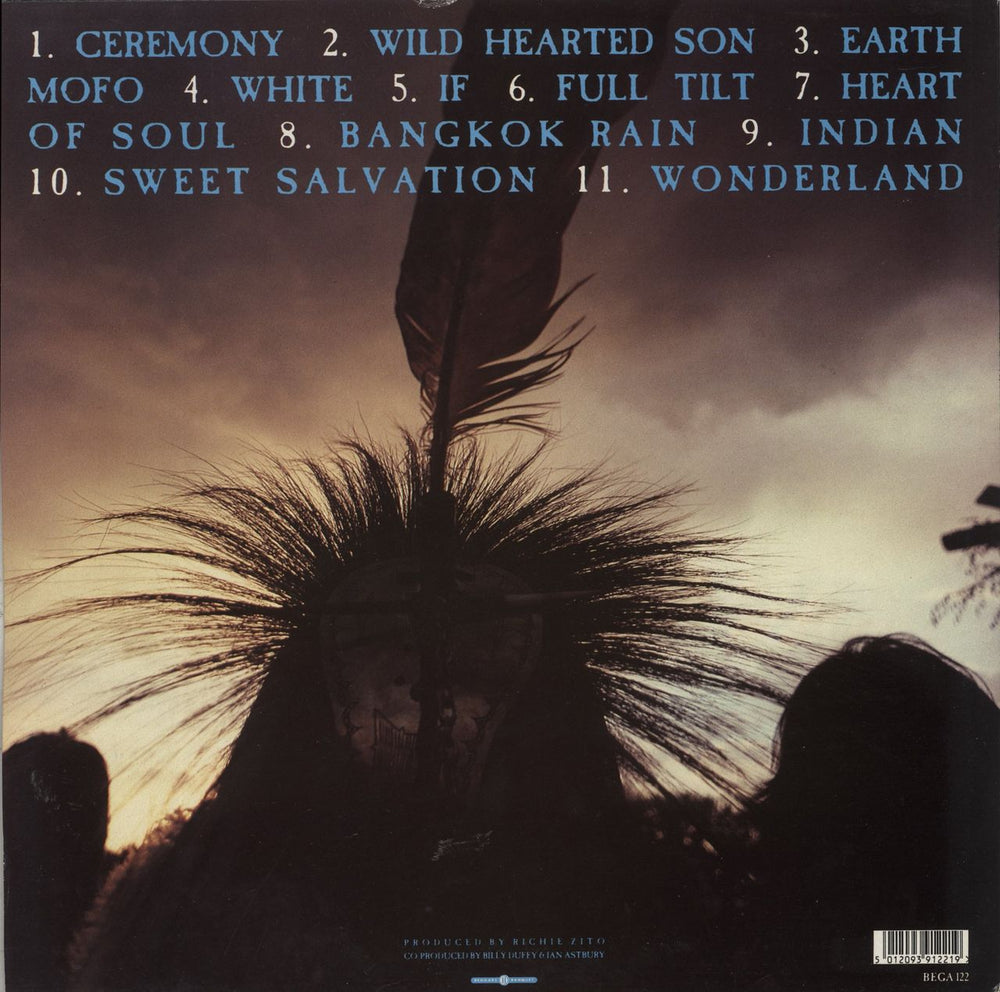 The Cult Ceremony - VG UK vinyl LP album (LP record) 5012093912219