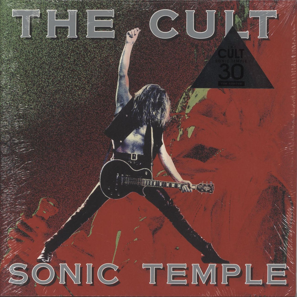 The Cult Sonic Temple - 30th Anniversary UK 2-LP vinyl record set (Double LP Album) BBQ2151LP