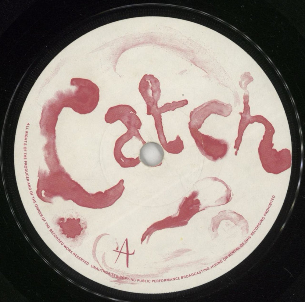 The Cure Catch - Paper labels - VG UK 7" vinyl single (7 inch record / 45) CUR07CA869765