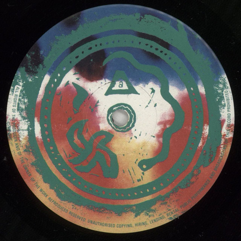 The Cure The Top - 1st - Opened shrink UK vinyl LP album (LP record) CURLPTH809513